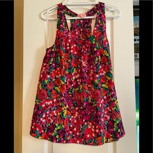 Lilly Pulitzer Devany Hollyhock Tank